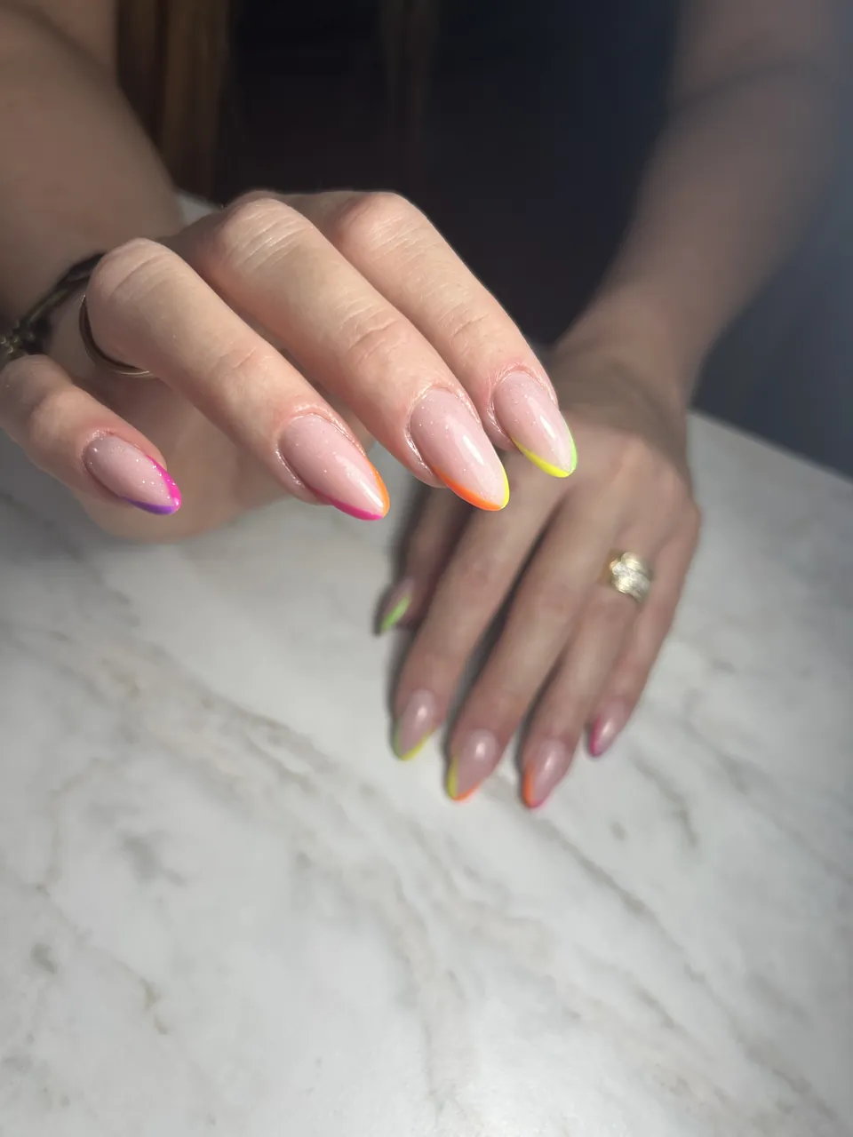 Stylizacja paznokci: pastelowe ombre